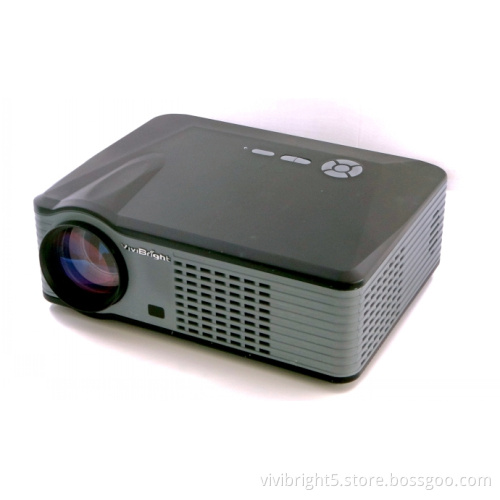 Vivibright new design 138W led lamp native resolution 1280x800pixels HDTV Led Projector PLED-W580